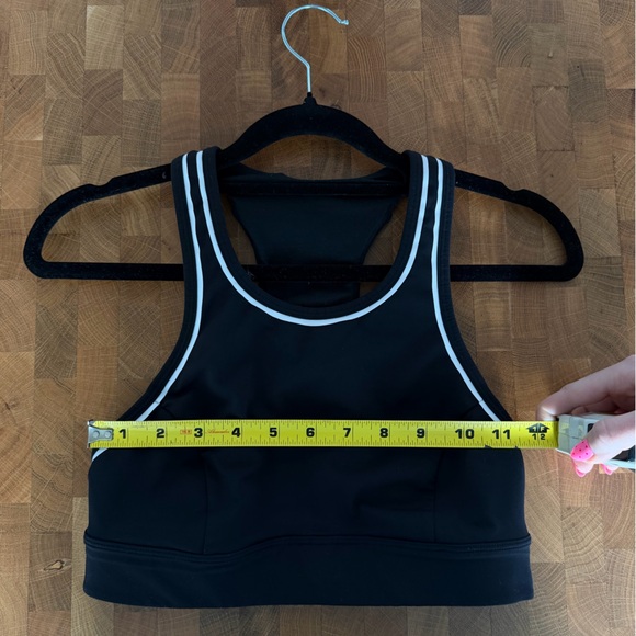 lululemon Black High-Neck Racerback Sports Bra - Picture 6 of 9